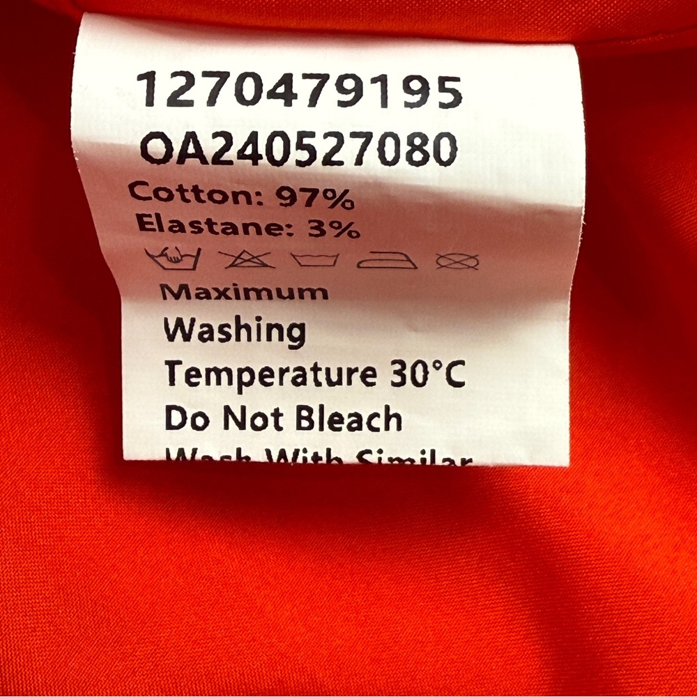 Commense Red Halter Collared Mini Dress - Picture 5 of 10
